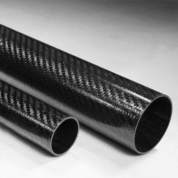Carbon Fiber Twill Wrapped Tubes