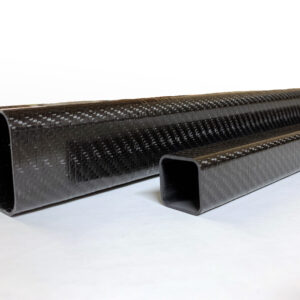 Carbon Fiber Square Twill Wrapped Tubes