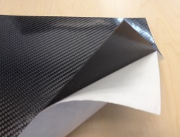 Carbon Fiber Veneer with Adhesive Backing