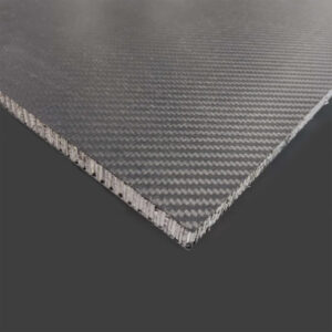 Sandwich Panel with Carbon Fiber Skins and Aluminum Honeycomb Core